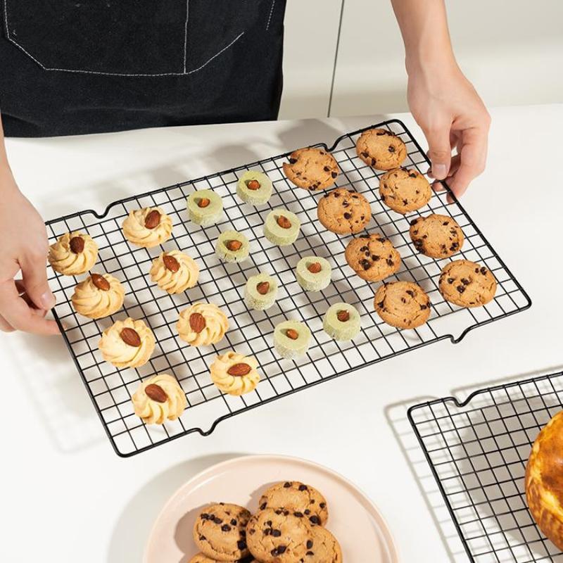 Baking Kitchen Set - ตะแกรงพักขนมแบบหยดน้ำ ตะแกรงพักขนมปัง บิสกิต เค้ก สแตนเลส ถาดอบ