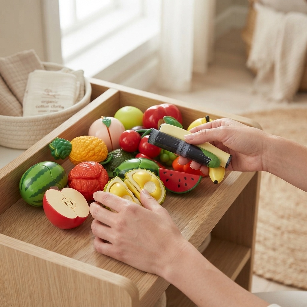 ชุดของเล่นอาหารจำลองมอนเตสซอรี - Kitchen Kids Baking Set บทวิจารณ์และราคา