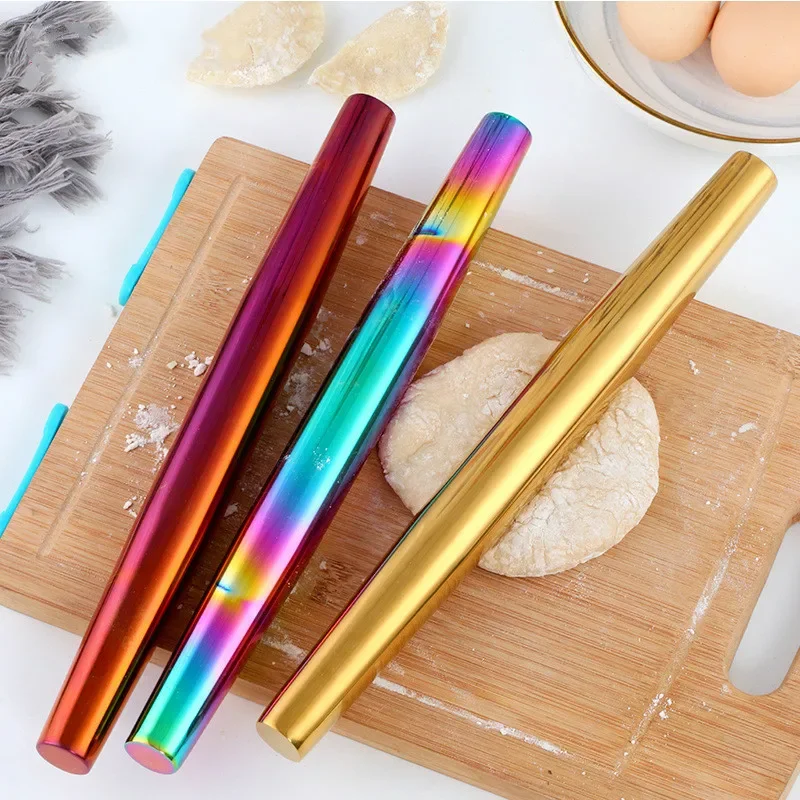 Rolling Pin 304 สแตนเลสสตีล Pa - Kitchen Roller Baking บทวิจารณ์และราคา