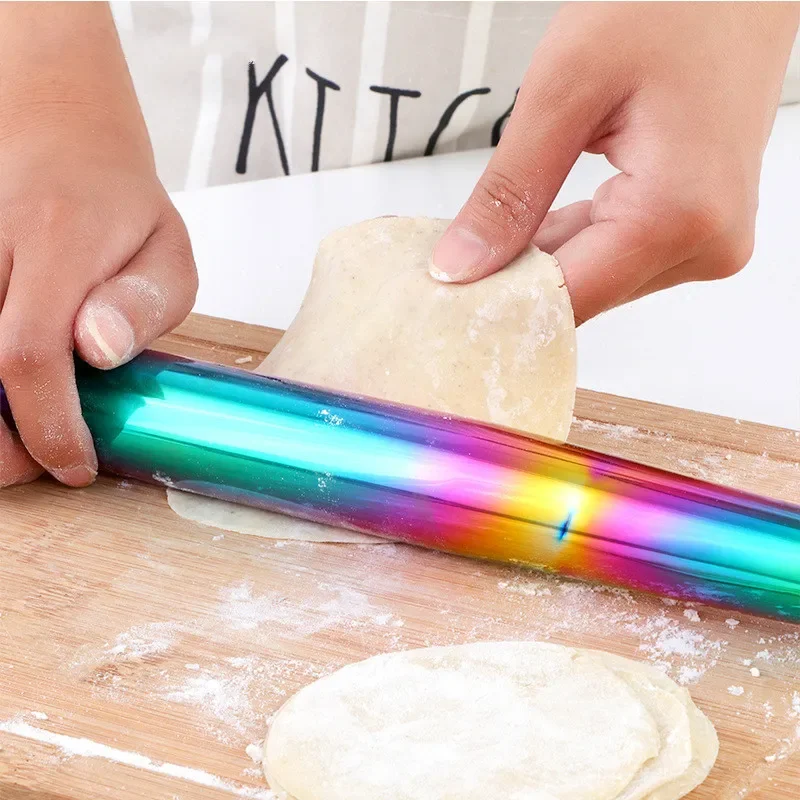 Rolling Pin 304 สแตนเลสสตีล Pa - Kitchen Roller Baking บทวิจารณ์และราคา
