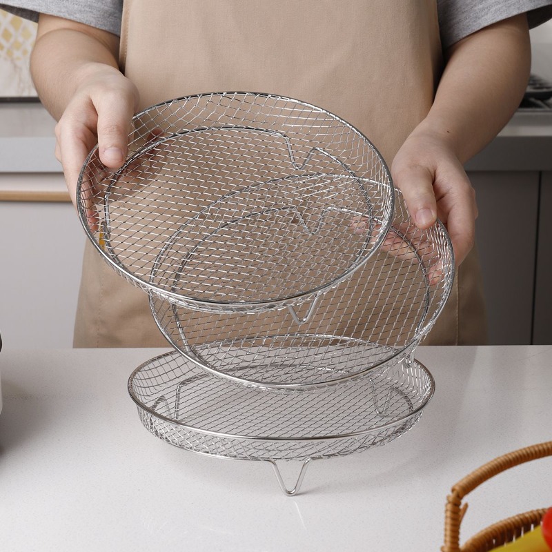 ตะแกรงสแตนเลส 304 แบบ 3 ชั้น ว - Kitchen Baking Rack บทวิจารณ์และราคา