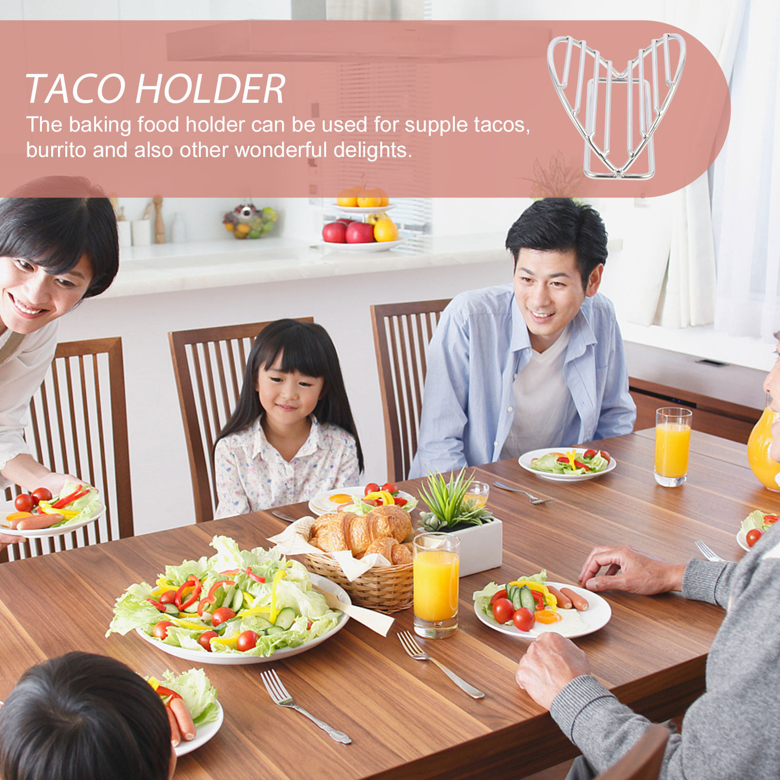ชั้นวางทาโก้ สแตนเลส ดีไซน์ตั้ - Kitchen Baking Rack บทวิจารณ์และราคา