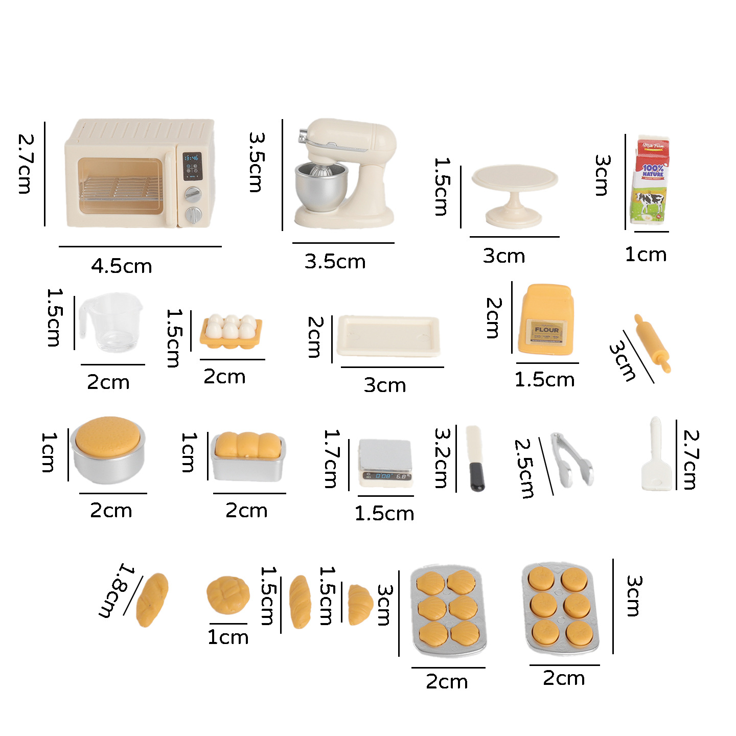 ชุดของเล่นจำลองการทำขนมขนาดเล็ - Kitchen Kids Baking Set บทวิจารณ์และราคา